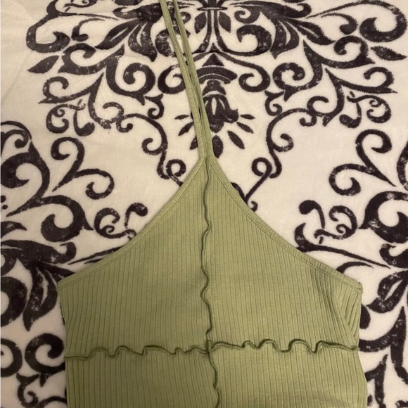 Grey Bandit Crop Top - Picture 2 of 4